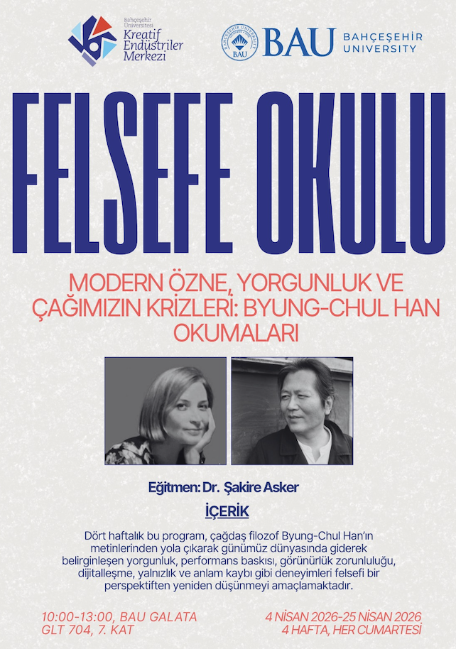 BAUKEM Felsefe Okulu, 8. programında odağını modern insanın temel çelişkilerine çeviriyor.